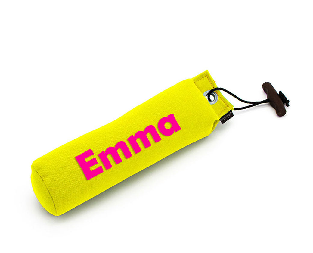 Personalisierter Mystique® Standard Dummy gelb 250g / 500g