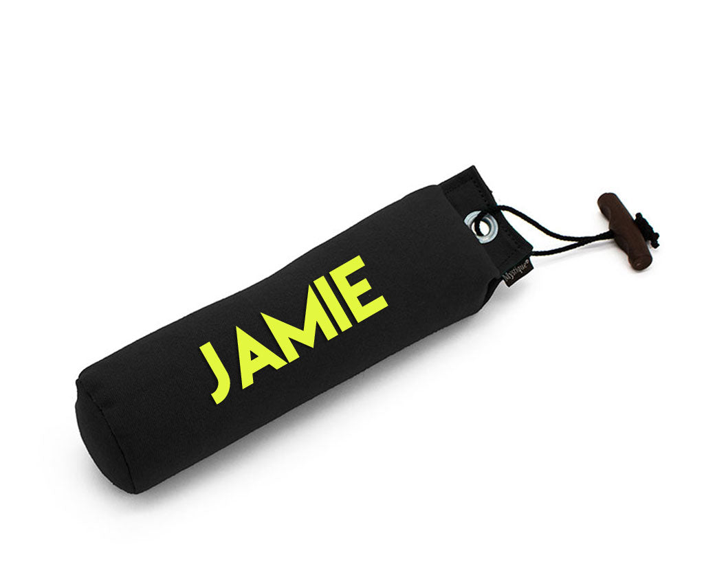 Personalisierter Mystique® Standard Dummy schwarz 250g / 500g