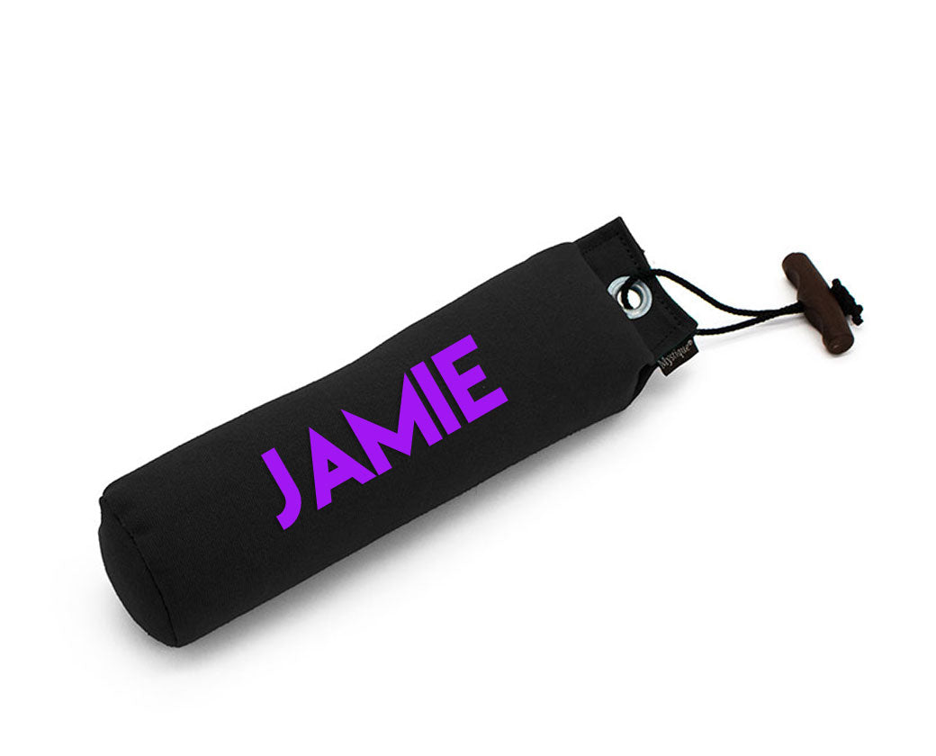 Personalisierter Mystique® Standard Dummy schwarz 250g / 500g