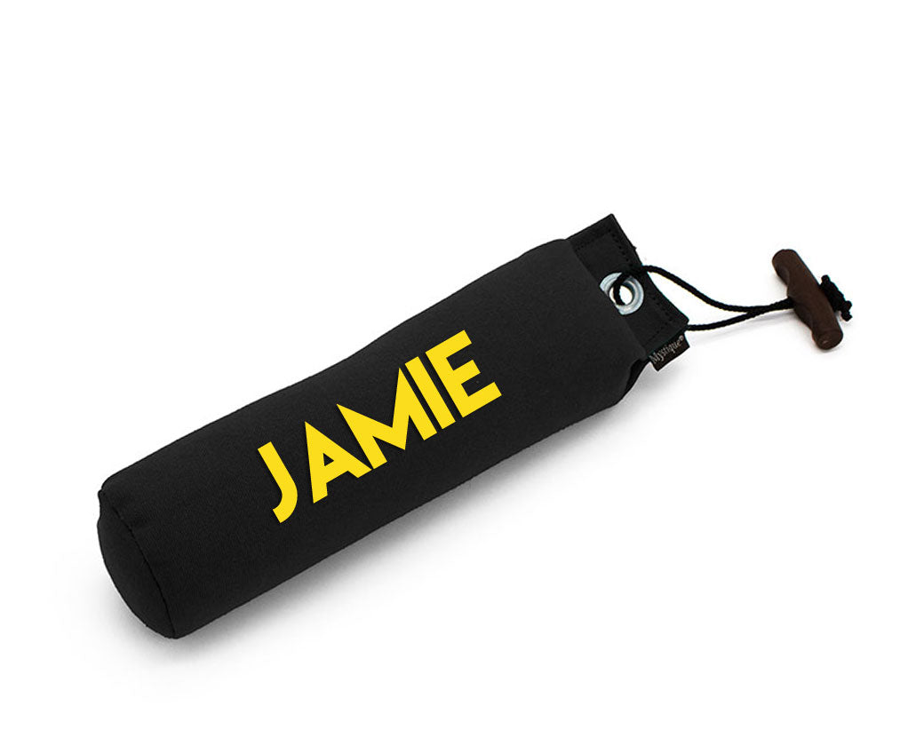 Personalisierter Mystique® Standard Dummy schwarz 250g / 500g
